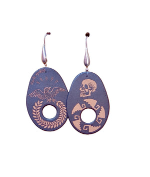 ARETES DE BARRO POR MARIO HERNÁNDEZ
