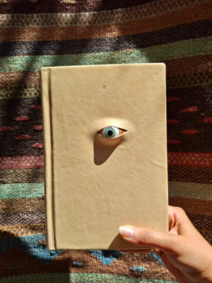 MATANGA TALLER EDITORIAL LIBRETA PIEL CON OJO DE VIDRIO