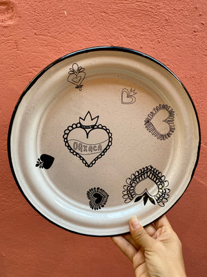 MALTE TALLER PLATO PLANO MEDIANO 22 CM