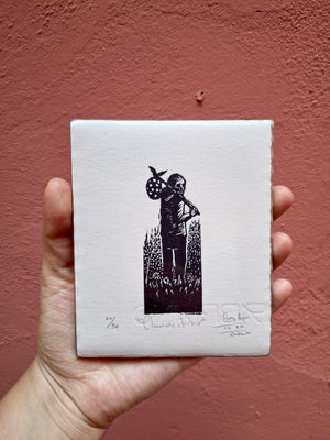 HAZHE IS! LINOLEUM PRINTS FOR BOYS 