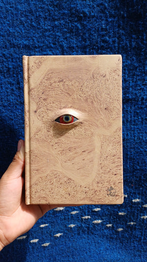 MATANGA TALLER EDITORIAL LIBRETA PIEL CON OJO DE VIDRIO