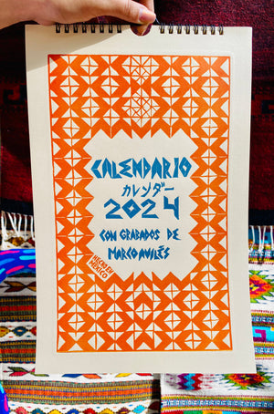 CALENDARIO 2024 CON GRABADOS DE MARCO AVILÉS