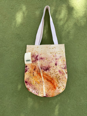 LABARTE - TOTE BAG  - IMPRESIÓN BOTÁNICA Y CIANOTIPIA