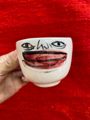 “CARA DE EXPRESO” / CARA DE PLANTA / TAZA PARA EXPRESO