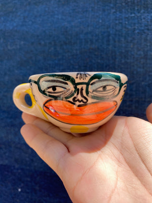 “ESPRESSO FACE” / PLANT FACE / ESPRESSO CUP 