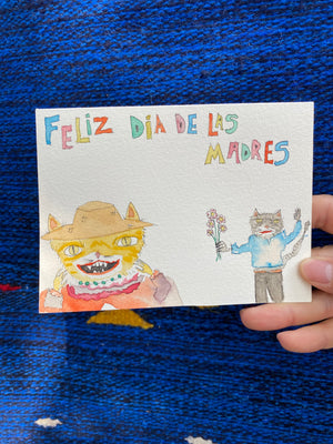 ACUARELA TARJETAS DE FELICITACIÓN ENRIQUE ARNAUD BLUM/ GREETING CARDS WATERCOLOR