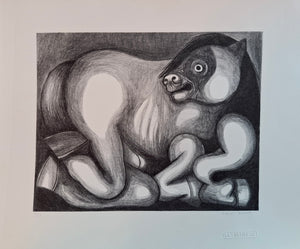 ALFONSO BARRERA "CABALLO” LITOGRAFÍA