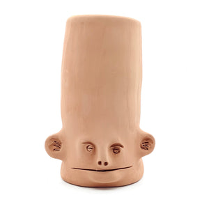 CARA DE PLANTA / MACETAS VIVAS GRANDES / BARRO