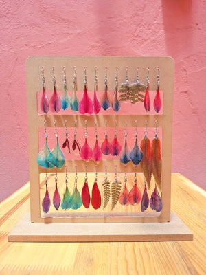 BARK RESIN EARRINGS