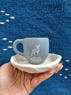 MARIO HERNÁNDEZ SET DE EXPRESSO (TAZA + PLATITO)