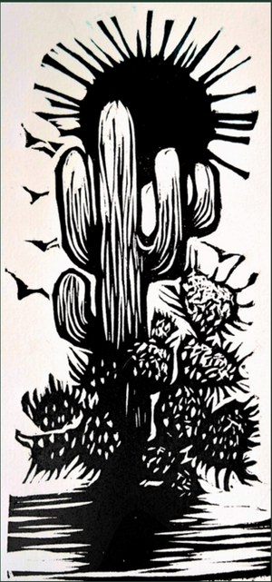 MAGNOLIA SOTO “DESIERTO” GRABADO