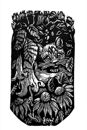 MAGNOLIA SOTO “REINA DE LAS NIEVES Y PRIMAVERA” GRABADO